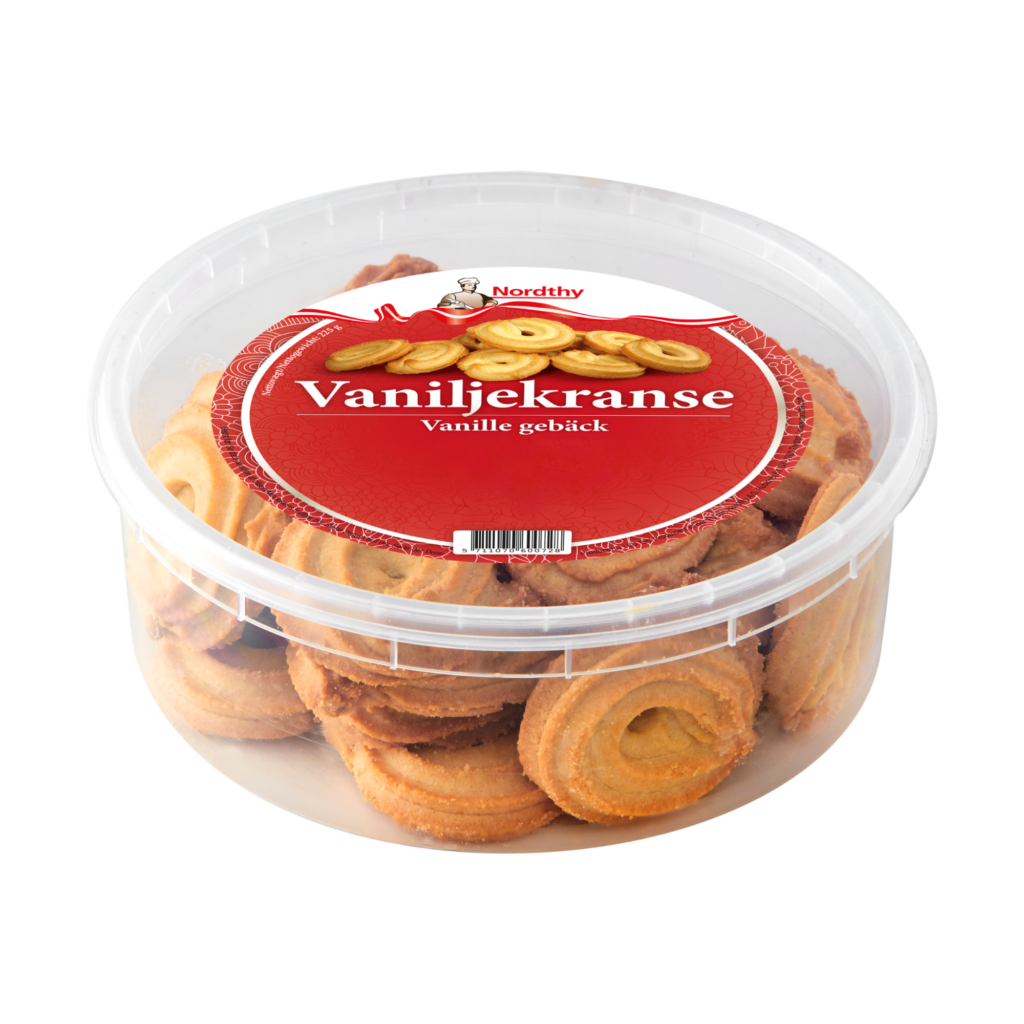 Vanilla Cookies 225g. - Nordthy