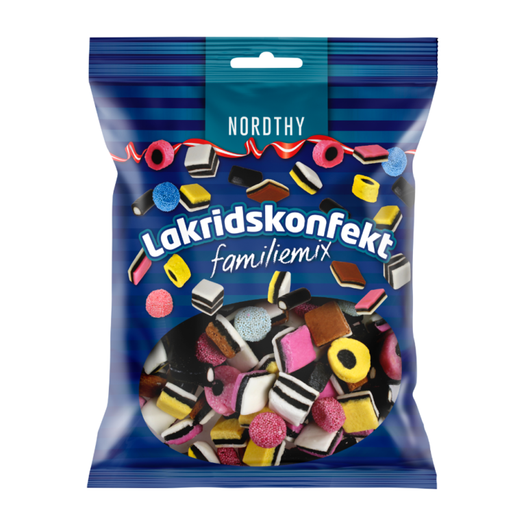 Lakridskonfekt 900g. / 400g. - Nordthy